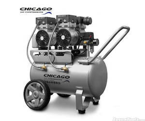 Air Compressors: Chicago Aluminium Silenced 50L Air Compressor HUSH50
