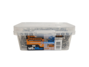 Fasteners Fixings: Arnor 5.5 x 55 Decking Screw Stainless Steel [500] DEK55