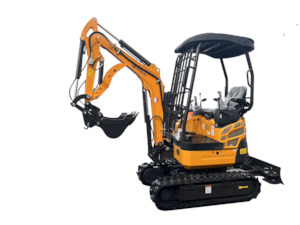 Arnor Excavator 2.0Ton LT20S With With Bucket 400mm, Quick Hitch, Hydraulic Thumb