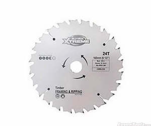 Circular Saw Blades: BLU-MOL XTREME CIRCULAR SAW BLADE 165mm x 24T