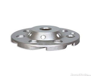 Grinder Discs: L Row Cup Grinding Wheel - 125 x 6 x 22.23 Middle Bond 30/40