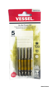 PBEXP-12435-1 Gosai bit B typeT20 65mm 5PC. SET 426669 GS5P35T2065