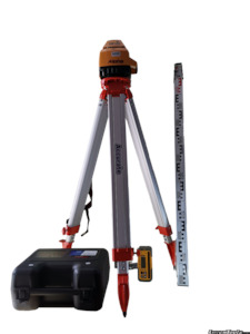 Self Leveling horizontal laser level with HL700 digital laser receiver & tripod