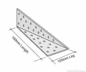 Timber Connectors: Diagonal Cleat (10 Left & 10 Right)