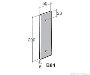 Timber Connectors: BOWMAC Straps B84