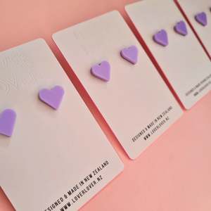 Studs: P A I G E   S T U D - Lilac