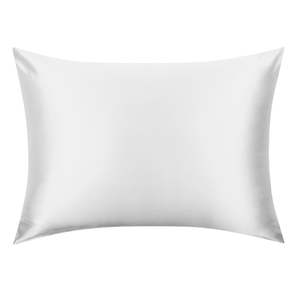 Ivory White Mulberry Silk Pillowcase – NZ Standard Size (Queen), Envelope Closure