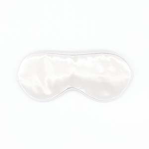 Silk Sleep Masks Luxury Mulberry Silk Eye Mask Lovesilk Nz: Silk Sleep Eye Mask - White