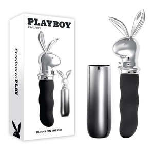 Playboy Pleasure Bunny On The Go Rechargeable Travel Vibrator