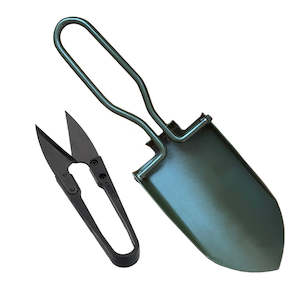Garden Tools: Mini Snips & Shovel Bundle - Pick your colour combo