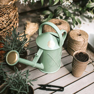 Propogation: Bartley Burbler Watering Can - Haws, England - 1 Litre Sage