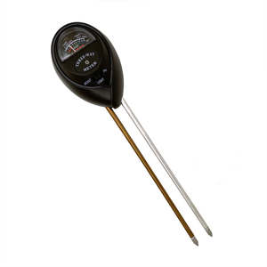 Grow Pods Smart Gardens: Crew 3-in-1 Water Meter - Light pH and Moisture Soil Meter - BLACK