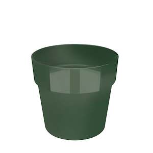 Green Grey: Cover Pot - Elho B.For Original - 14cm Leaf