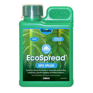 Insect Control: Grosafe EcoSpread Super Spreader for Fungicides and Insecticides - 200ml Concentrate