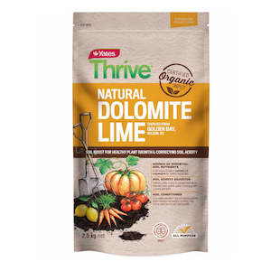 Yates: Yates Thrive Natural Dolomite Lime - Calcium & Magnesium - 2.5kgs