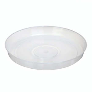 Rain Clear Pots: Rain Clear Saucer - LARGE - Best match for 17cm to 20cm pots - From $2.10 each