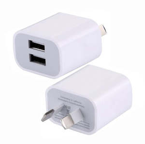 Grow Lights: Double USB-A to NZ Plug Adaptor