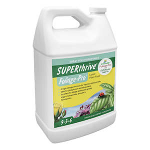Propogation: Superthrive Dyna-Gro FOLIAGE-PRO 9-3-6 - Liquid Plant Food - 3.78 Litres / 1 Gallon