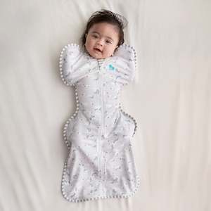 Stage 1 Newborn Swaddling: Swaddle Up™ GOTS Organic 1.0 TOG - Storks (MED)