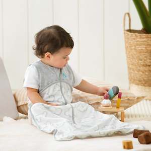 Stage 3 On The Move: Sleep Bag Organic Lite 0.2 TOG - Clouds