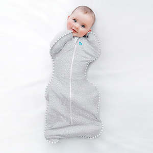 Swaddle Up™ Bamboo 1.0 TOG - Wave Dot Grey