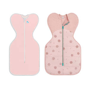 Stage 1 Newborn Swaddling: Winter Swaddle Up™ Pink Pack - 1.0TOG & 2.5 TOG