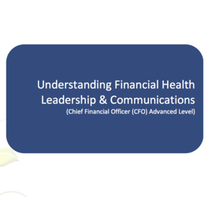 Products: Understanding Financial Health - Leadership & Communications Workbook