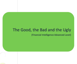 Financial Intelligence: The Good, the Bad and the Ugly Workbook