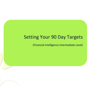 Setting Your 90 Day Targets Workbook