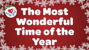 Christmas Song Lyrics: It's the Most Wonderful Time of the Year