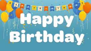 Celebration Song Lyrics: Happy Birthday
