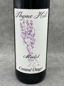 Thyme Hill Merlot 2016