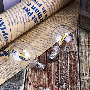 Solar Lights: Solar G40 Bulb | Clear