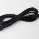 3m Festoon Light Extension Black