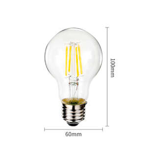 A60 Clear Dimmable Bulbs | 10 Pack