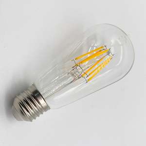 ST58 Clear Dimmable Bulbs | 10 Pack