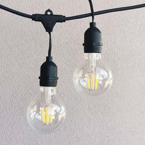 Spare Bulbs: G80 Clear Dimmable Bulbs | 10 Pack