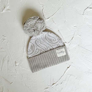 Wolf Pēpi Beanie - Pebble