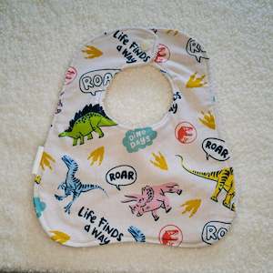 Roar Dino - Round Bib
