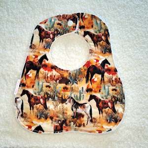 Bibs: Horses - Round Bib