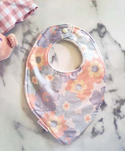 Bibs: Teardrop Bib - Pastel Posy