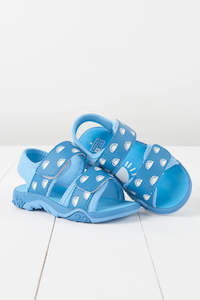 Footwear: Cornflower Blue Colour-Changing Sandals