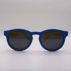 Sunglasses: Blue & Yellow Flexi Sunglasses