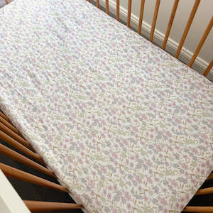 Jersey Cotton Cot Sheet - Daisy Dreams