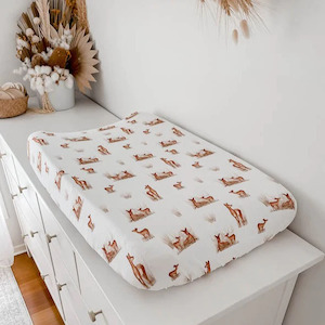 Sheets: Fawn Bassinet Sheet/Change Pad