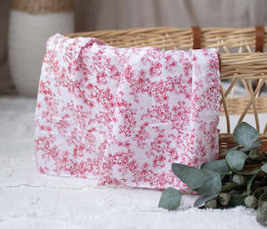 Japanese Blossom Muslin Wrap