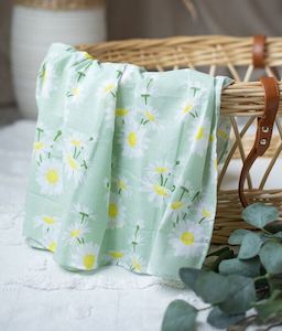 Swaddles: Daisy Muslin Wrap