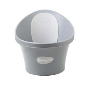 Bathing: Shnuggle Bath - Pebble Grey