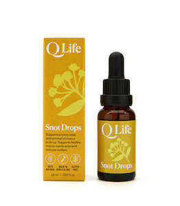 Natural Remedies: Snot Drops