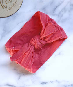Stretch Bow Headband - Watermelon